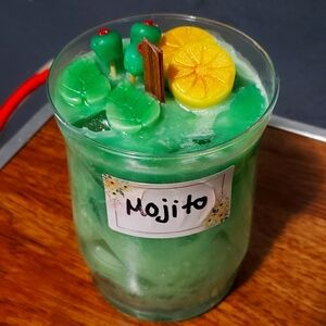 Green Mojito Scented Candle